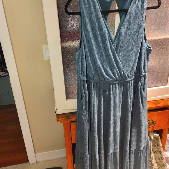 Forrest Green Long Torrid 👗 Dress 😍 - Picture 6 of 7